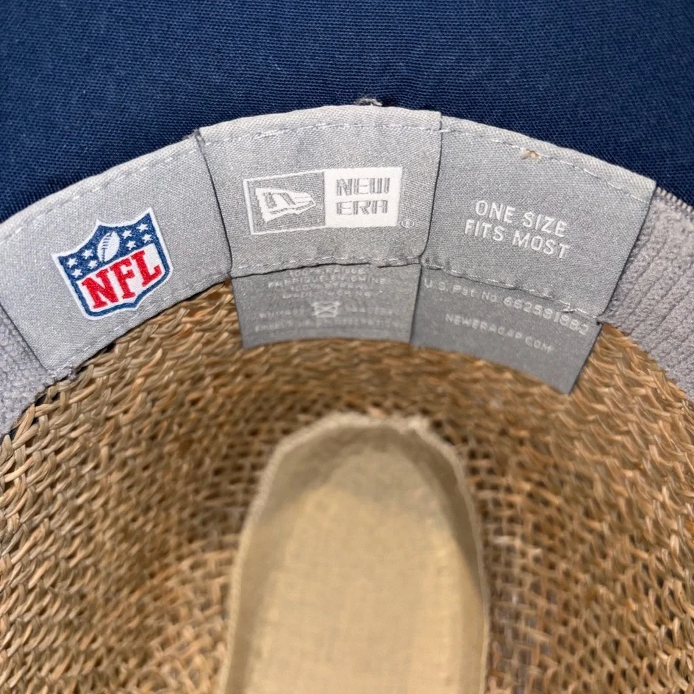 New Era Cap Denver Broncos NFL Training Straw Hat One Size New